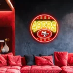 San Francisco 49ers Neon Sign Vintage Acrylic 1