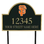 San Francisco Giants Metal Sign Sf Monogram Sign 1