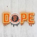 San Francisco Giants Neon Sign Dripping Dope 1