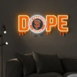 San Francisco Giants Neon Sign Dripping Dope 1