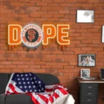 San Francisco Giants Neon Sign Dripping Dope 1