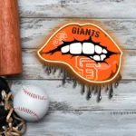 San Francisco Giants Neon Sign Dripping Lips 1