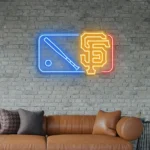San Francisco Giants Neon Sign Mlb Logo 1