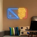 San Francisco Giants Neon Sign Mlb Logo 1