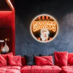 San Francisco Giants Neon Sign Retro Acrylic 1