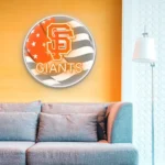 San Francisco Giants Neon Sign Us Flag Acrylic 1