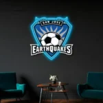 San Jose Earthquakes Neon Sign Artistic Fc 1