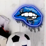 San Jose Earthquakes Neon Sign Fc Dripping Lips 1