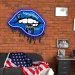 San Jose Earthquakes Neon Sign Fc Dripping Lips 1