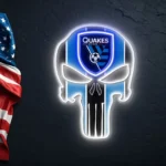 San Jose Earthquakes Neon Sign The Punisher Fc 1
