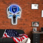 San Jose Earthquakes Neon Sign The Punisher Fc 1