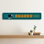 San Jose Sharks Metal Sign Nhl 1