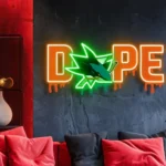 San Jose Sharks Neon Sign Dripping Dope 1