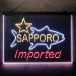 Sapporo Neon Sign Artistic 3 Color 1