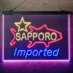Sapporo Neon Sign Artistic 3 Color 1