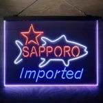 Sapporo Neon Sign Artistic 3 Color 1
