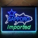 Sapporo Neon Sign Artistic 3 Color 1