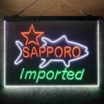 Sapporo Neon Sign Artistic 3 Color 1