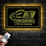 Saskatchewan Roughriders Metal Sign Touchdown 1