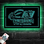 Saskatchewan Roughriders Metal Sign Touchdown 1