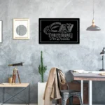 Saskatchewan Roughriders Metal Sign Touchdown 1