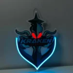 Seattle Kraken Neon Sign Kraken Sea Icon 1