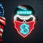 Seattle Kraken Neon Sign Skull 1