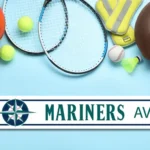 Seattle Mariners Metal Sign Artistic Mlb 1