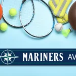 Seattle Mariners Metal Sign Artistic Mlb 1