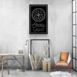 Seattle Mariners Metal Sign Coors Light 1