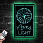 Seattle Mariners Metal Sign Coors Light 1