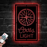 Seattle Mariners Metal Sign Coors Light 1