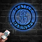 Seattle Mariners Metal Sign Mlb 1