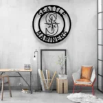 Seattle Mariners Metal Sign Mlb 1