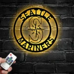 Seattle Mariners Metal Sign Mlb 1