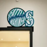 Seattle Mariners Metal Sign Sea Ball Star 1