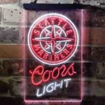 Seattle Mariners Neon Sign Coors Light 1
