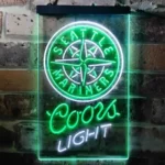 Seattle Mariners Neon Sign Coors Light 1