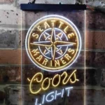 Seattle Mariners Neon Sign Coors Light 1