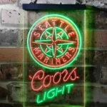 Seattle Mariners Neon Sign Coors Light 1