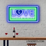 Seattle Mariners Neon Sign Love Sign 1