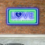 Seattle Mariners Neon Sign Love Sign 1
