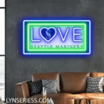 Seattle Mariners Neon Sign Love Sign 1