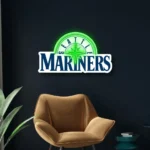Seattle Mariners Neon Sign Mariners Sea Logo 1