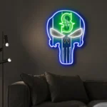 Seattle Mariners Neon Sign The Punisher 1