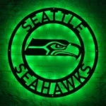 Seattle Seahawks Metal Sign Nfl 1