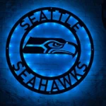 Seattle Seahawks Metal Sign Nfl 1