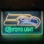 Seattle Seahawks Neon Sign Corona Light 3 Color 1