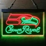 Seattle Seahawks Neon Sign Crown Royal Est 1976 1