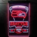 Seattle Seahawks Neon Sign Est 1976 1